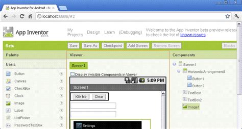 App inventor offline http://localhost:8888.